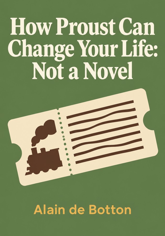 Book cover of How Proust Can Change Your Life: Not a Novel by Alain de Botton — critical summary review on 12min