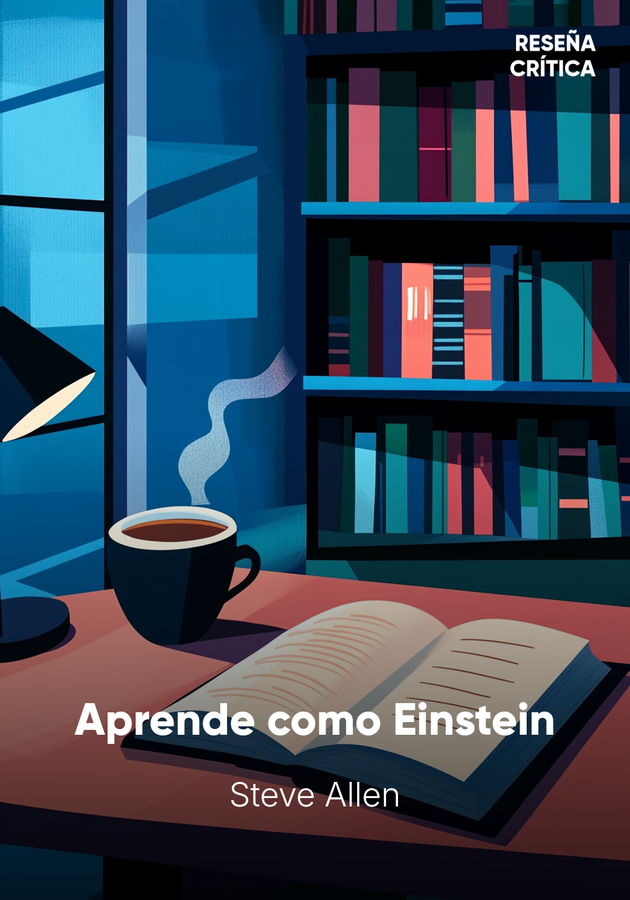 Portada del libro Aprende como Einstein, de Steve Allen — resumen crítico y reseña en 12min