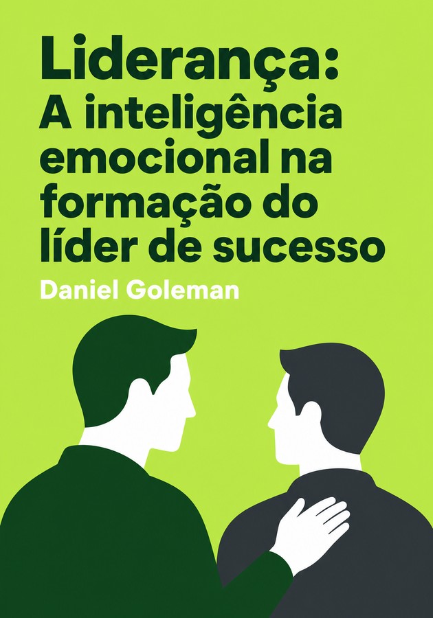 Capa do livro Liderança: A inteligência emocional na formação do líder de sucesso, de Daniel Goleman  — resumo e resenha crítica no 12min