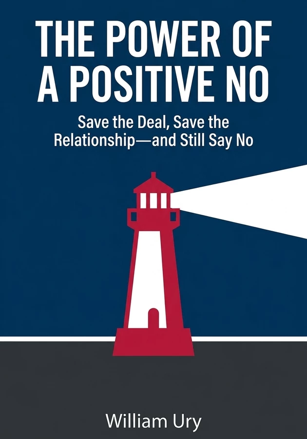 Capa do livro The Power of a Positive No, de William Ury — resumo e resenha crítica no 12min
