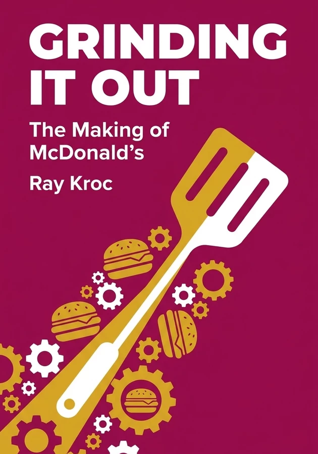 Capa do livro Grinding It Out, de Ray Kroc — resumo e resenha crítica no 12min