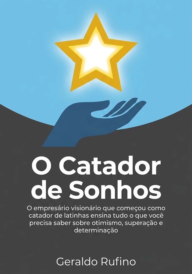 Capa do livro O Catador de Sonhos, de Geraldo Rufino — resumo e resenha crítica no 12min