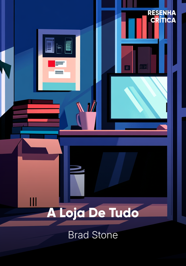 Capa do livro A Loja De Tudo, de Brad Stone — resumo e resenha crítica no 12min