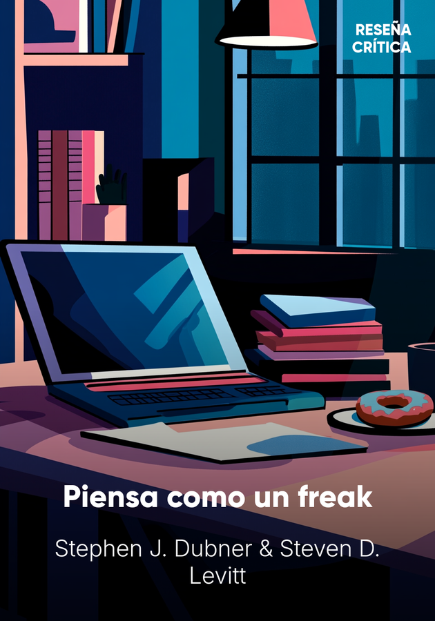Portada del libro Piensa como un freak, de Stephen J. Dubner & Steven D. Levitt — resumen crítico y reseña en 12min