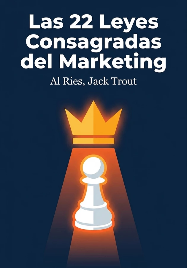 Portada del libro Las 22 Leyes Consagradas del Marketing, de Al Ries & Jack Trout — resumen crítico y reseña en 12min