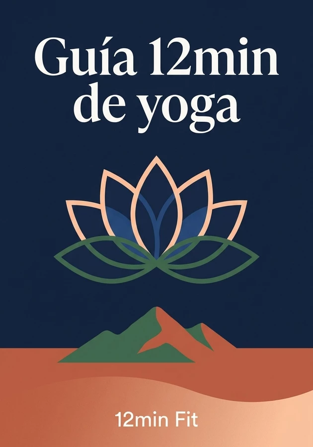 Portada del libro Guía 12min de yoga, de 12min Fit — resumen crítico y reseña en 12min