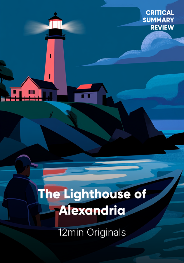 Book cover of The Lighthouse of Alexandria by 12min Originals — critical summary review on 12min