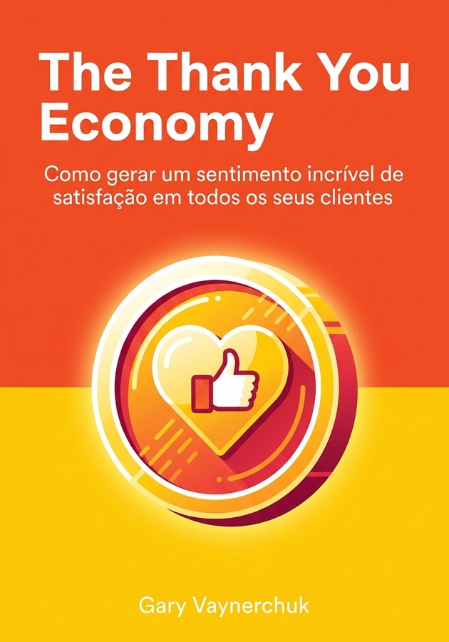 Capa do livro The Thank You Economy, de Gary Vaynerchuk — resumo e resenha crítica no 12min