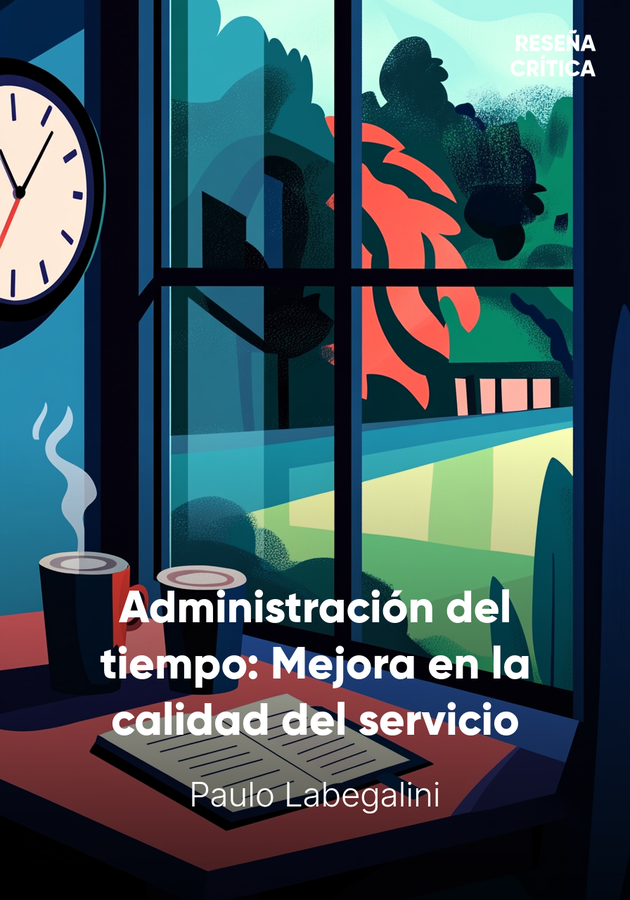 Portada del libro Administración del tiempo: Mejora en la calidad del servicio, de Paulo Labegalini — resumen crítico y reseña en 12min