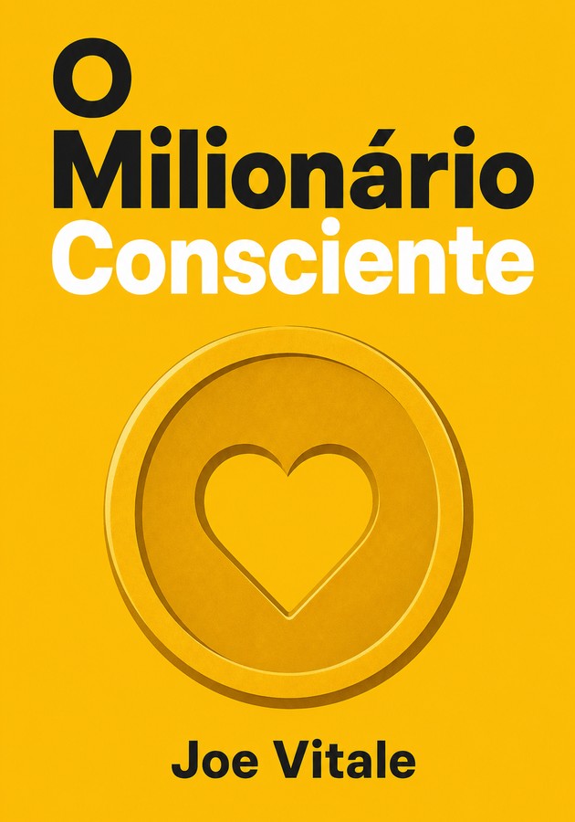 Capa do livro O Milionário Consciente, de Joe Vitale — resumo e resenha crítica no 12min