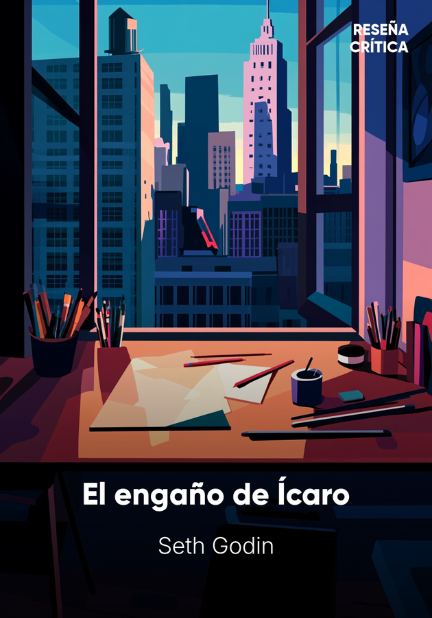 Portada del libro El engaño de Ícaro, de Seth Godin — resumen crítico y reseña en 12min