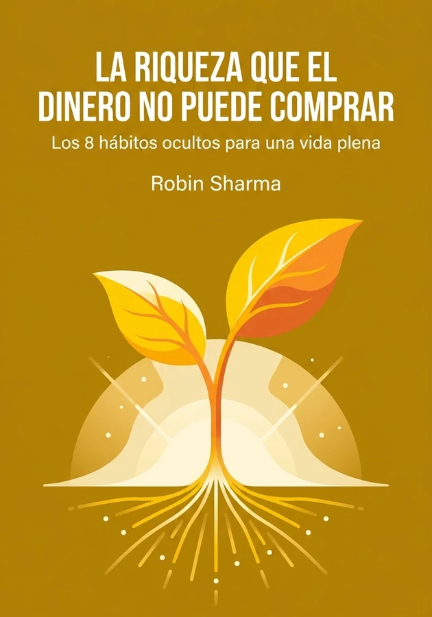 Portada del libro La riqueza que el dinero no puede comprar, de Robin Sharma — resumen crítico y reseña en 12min