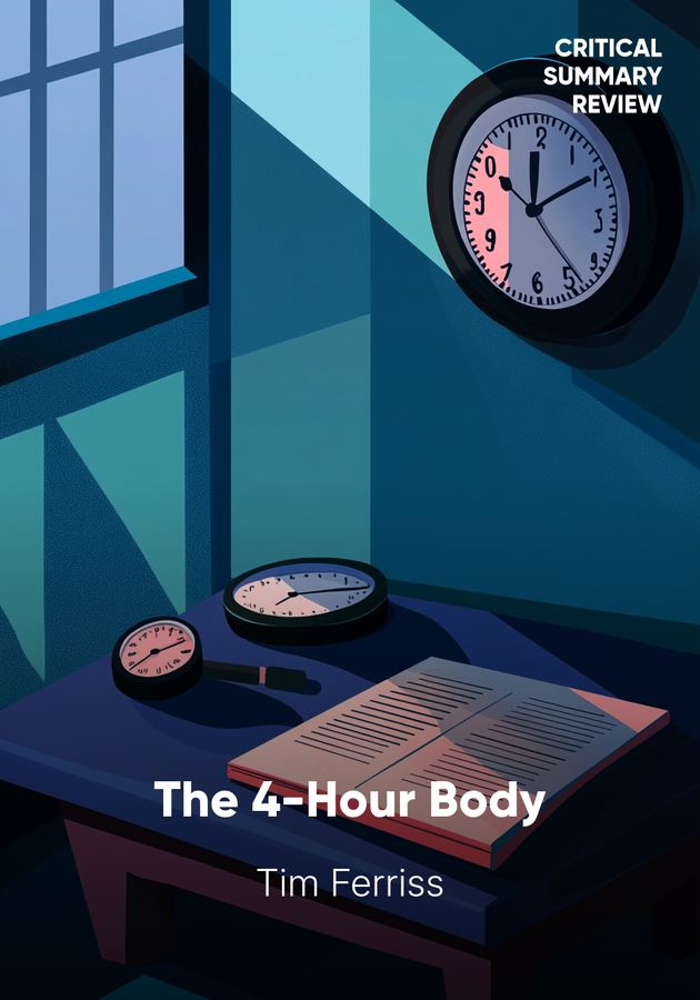 Book cover of The 4-Hour Body by Tim Ferriss — critical summary review on 12min