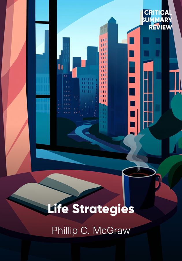 Book cover of Life Strategies by Phillip C. McGraw — critical summary review on 12min