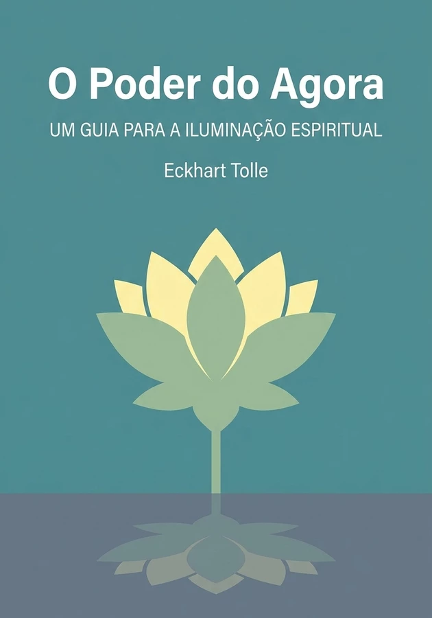Capa do livro O Poder do Agora, de Eckhart Tolle — resumo e resenha crítica no 12min