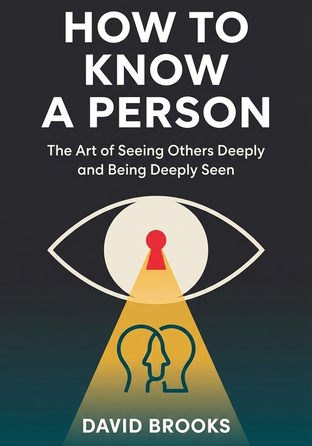Book cover of How to Know a Person by David Brooks — critical summary review on 12min