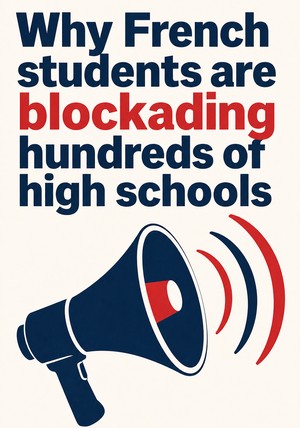 Book cover of Why French students are blockading hundreds of high schools by 12min Originals — critical summary review on 12min