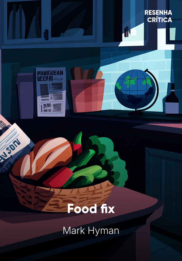 Capa do livro Food fix, de Mark Hyman — resumo e resenha crítica no 12min