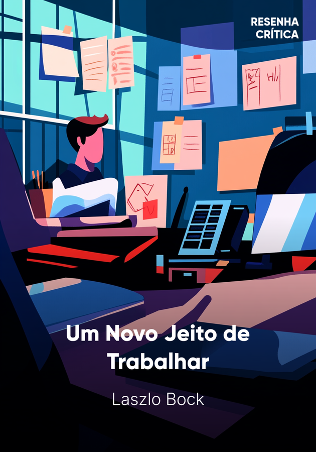 Capa do livro Um Novo Jeito de Trabalhar, de Laszlo Bock — resumo e resenha crítica no 12min