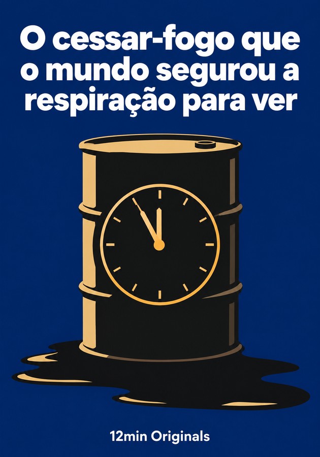 Capa do livro O cessar-fogo que o mundo segurou a respiração para ver, de 12min Originals — resumo e resenha crítica no 12min