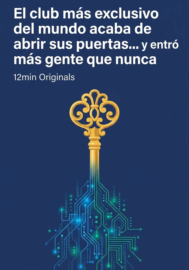 Portada del libro El club más exclusivo del mundo acaba de abrir sus puertas... y entró más gente que nunca, de 12min Originals — resumen crítico y reseña en 12min