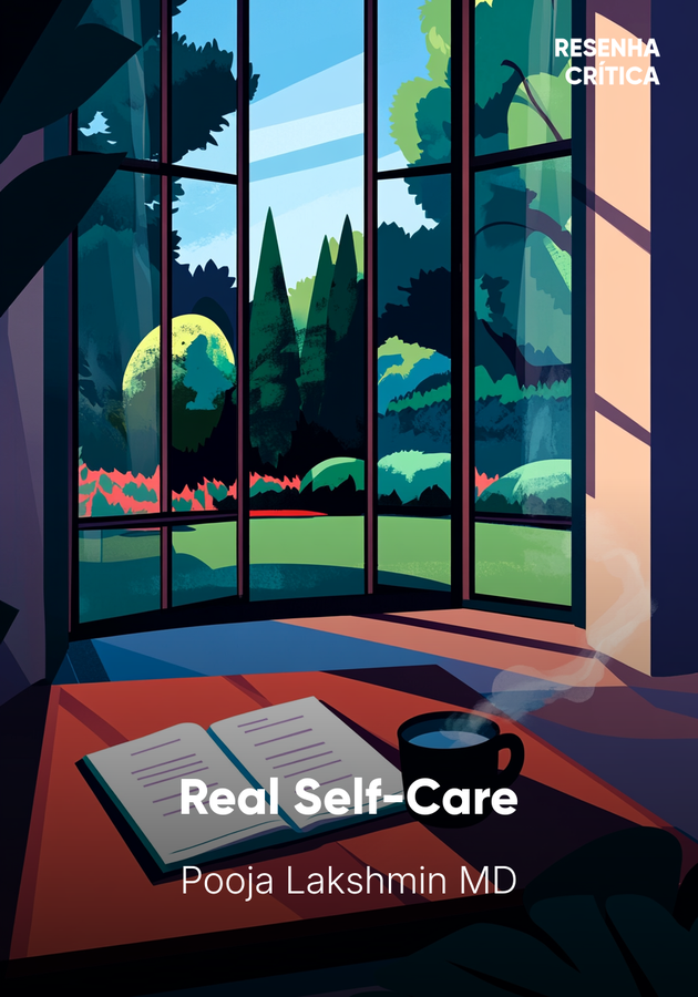 Capa do livro Real Self-Care, de Pooja Lakshmin MD — resumo e resenha crítica no 12min