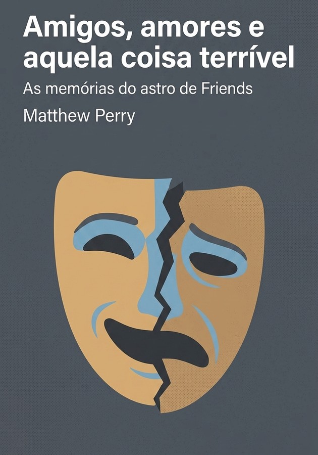 Capa do livro Amigos, amores e aquela coisa terrível , de Matthew Perry — resumo e resenha crítica no 12min