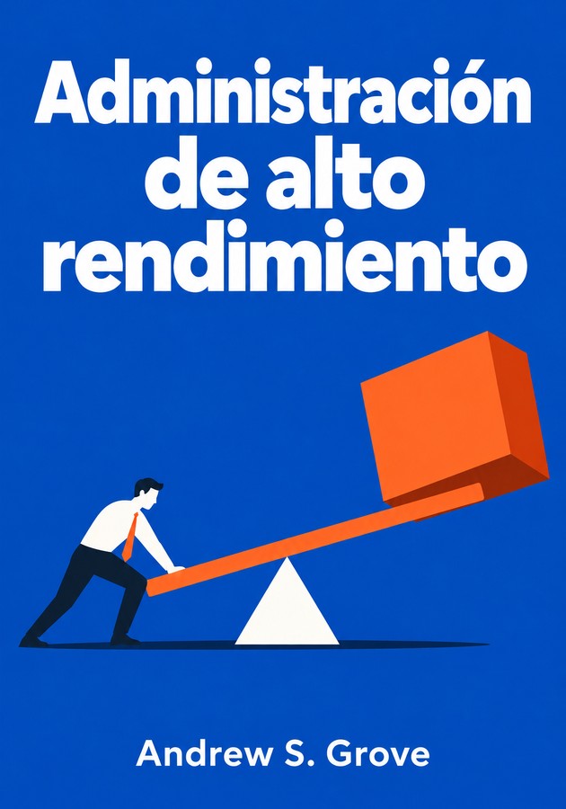 Portada del libro Administración de alto rendimiento, de Andrew S. Grove — resumen crítico y reseña en 12min