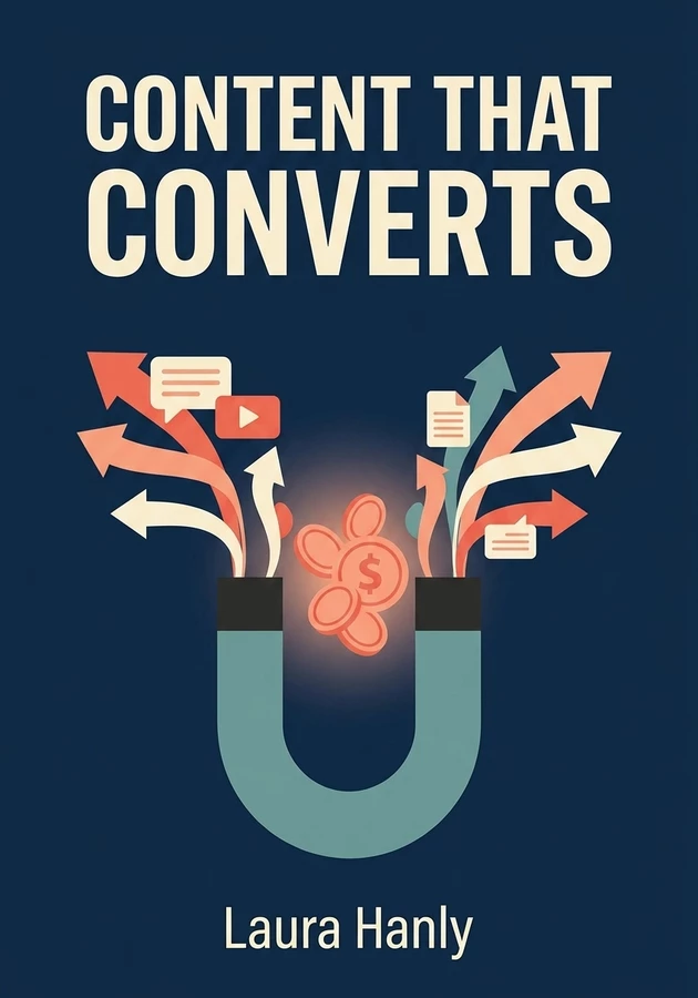 Capa do livro Content that converts, de Laura Hanly — resumo e resenha crítica no 12min