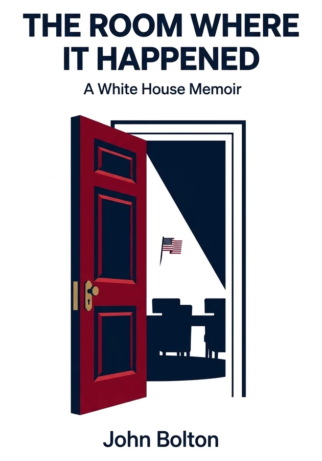 Book cover of The Room Where It Happened by John Bolton — critical summary review on 12min