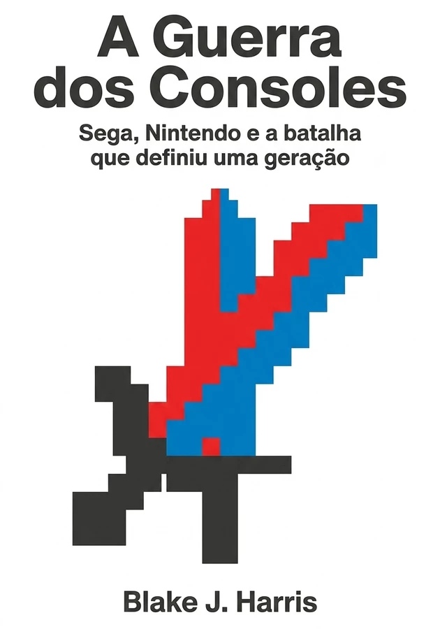 Capa do livro A Guerra dos Consoles, de Blake J. Harris — resumo e resenha crítica no 12min
