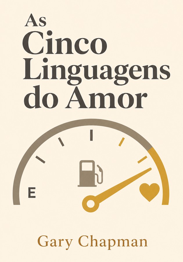 Capa do livro As Cinco Linguagens do Amor, de Gary Chapman — resumo e resenha crítica no 12min