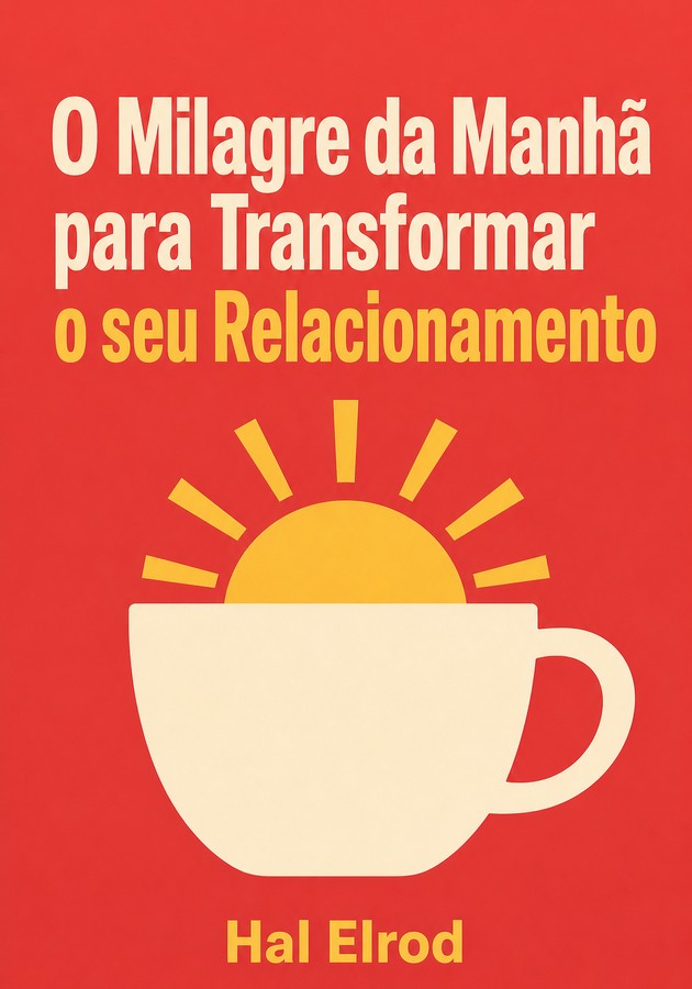 Capa do livro O Milagre da Manhã para Transformar o seu Relacionamento, de Hal Elrod — resumo e resenha crítica no 12min