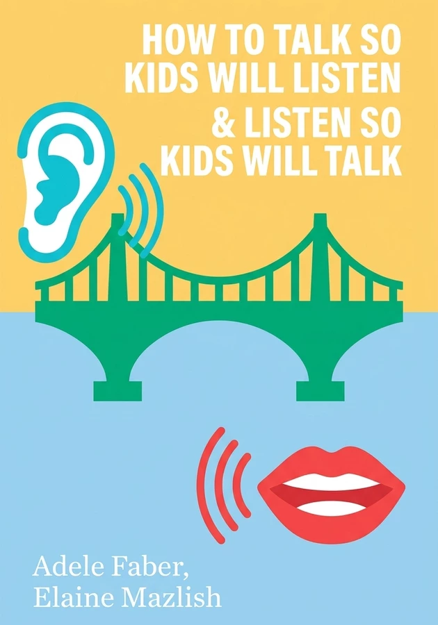 Book cover of How to Talk So Kids Will Listen & Listen So Kids Will Talk by Adele Faber — critical summary review on 12min