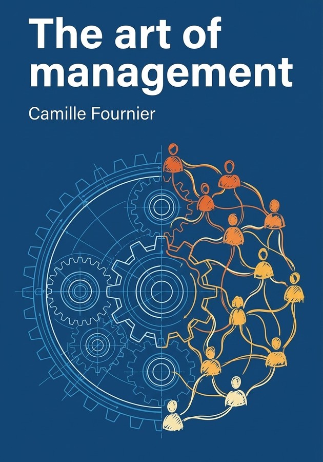 Book cover of The art of management by Camille Fournier — critical summary review on 12min
