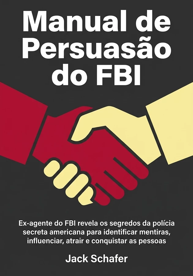 Capa do livro Manual de Persuasão do FBI, de Jack Schafer — resumo e resenha crítica no 12min
