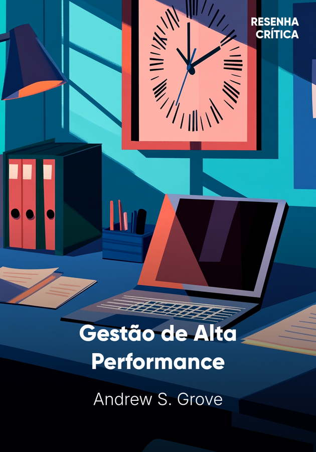 Capa do livro Gestão de Alta Performance, de Andrew S. Grove — resumo e resenha crítica no 12min