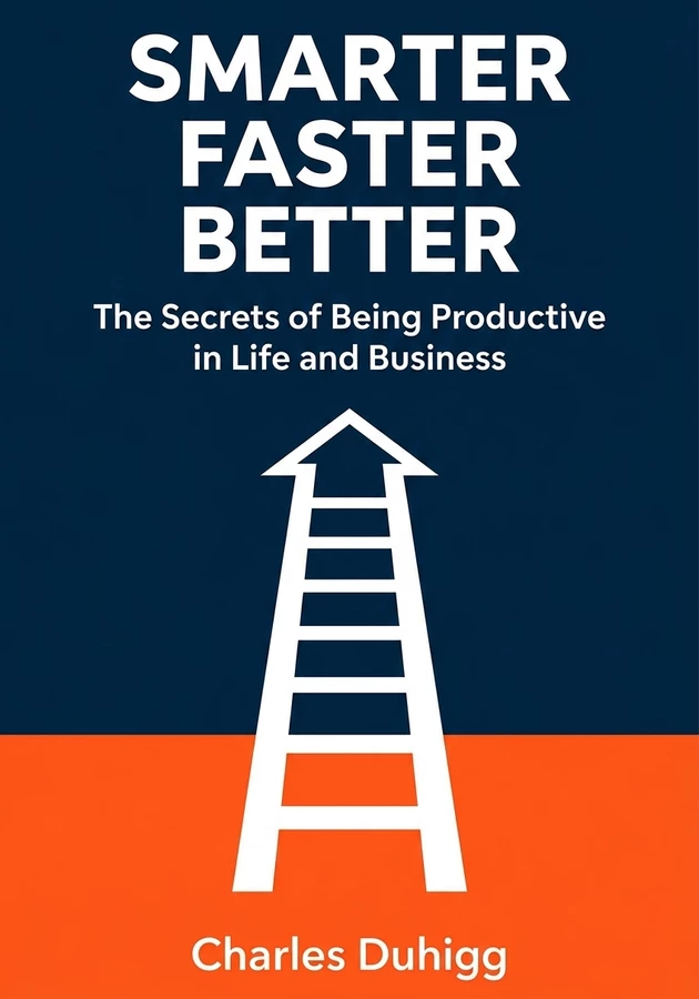 Book cover of Smarter Faster Better by Charles Duhigg — critical summary review on 12min