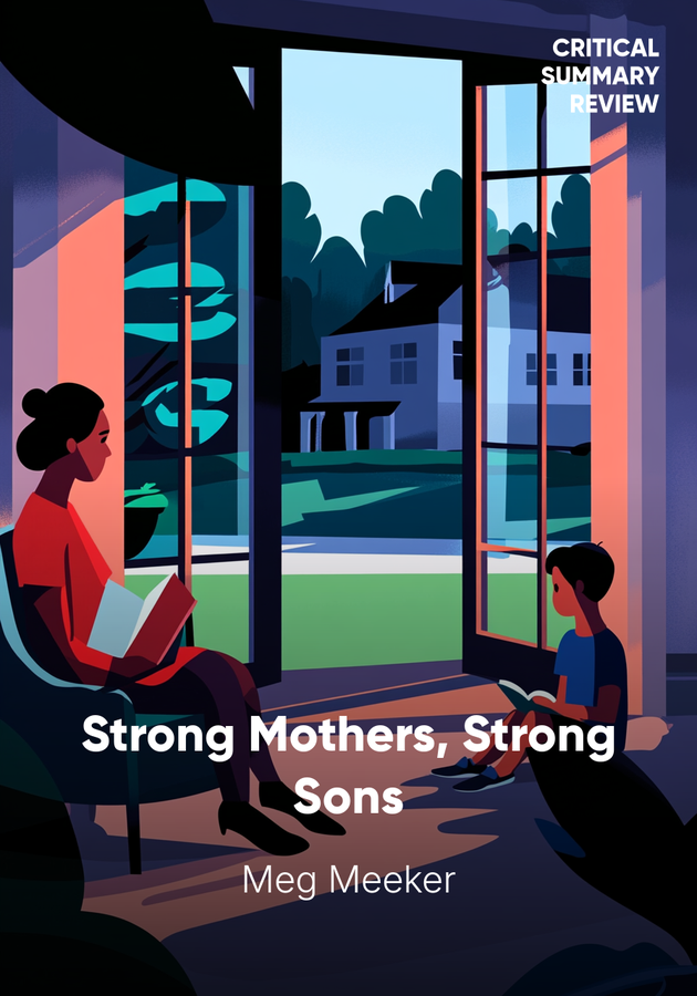 Book cover of Strong Mothers, Strong Sons by Meg Meeker — critical summary review on 12min