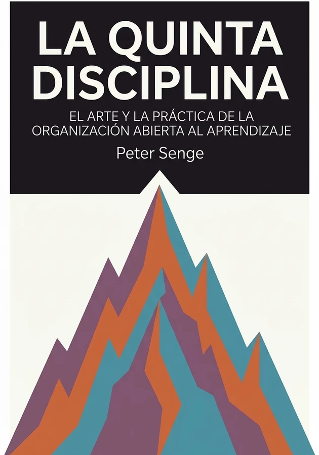 Portada del libro La Quinta Disciplina, de Peter Senge — resumen crítico y reseña en 12min