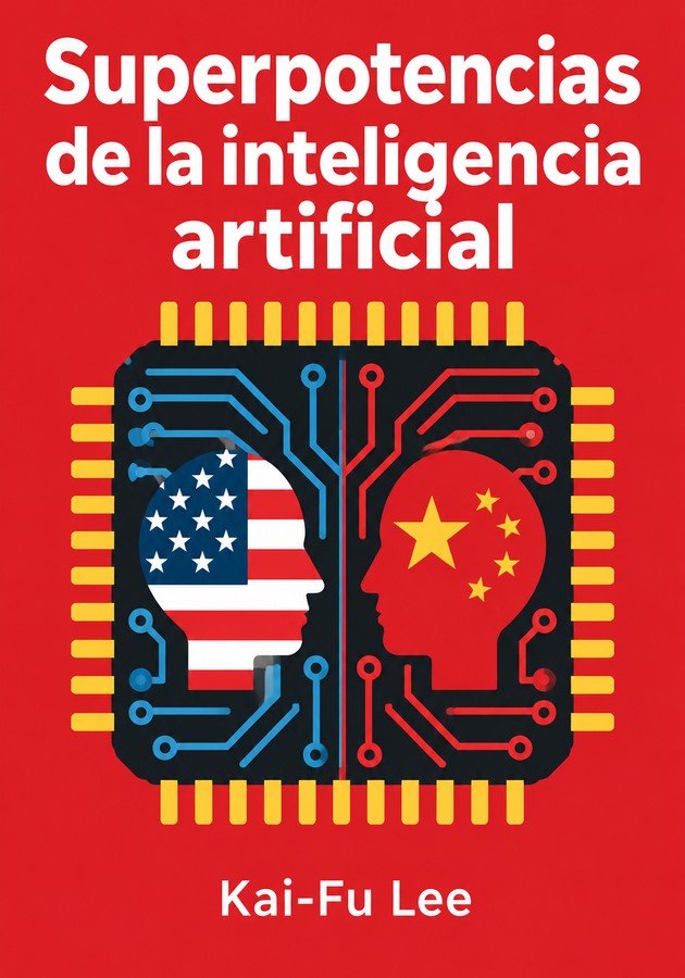 Portada del libro Superpotencias de la inteligencia artificial, de Kai-Fu Lee — resumen crítico y reseña en 12min
