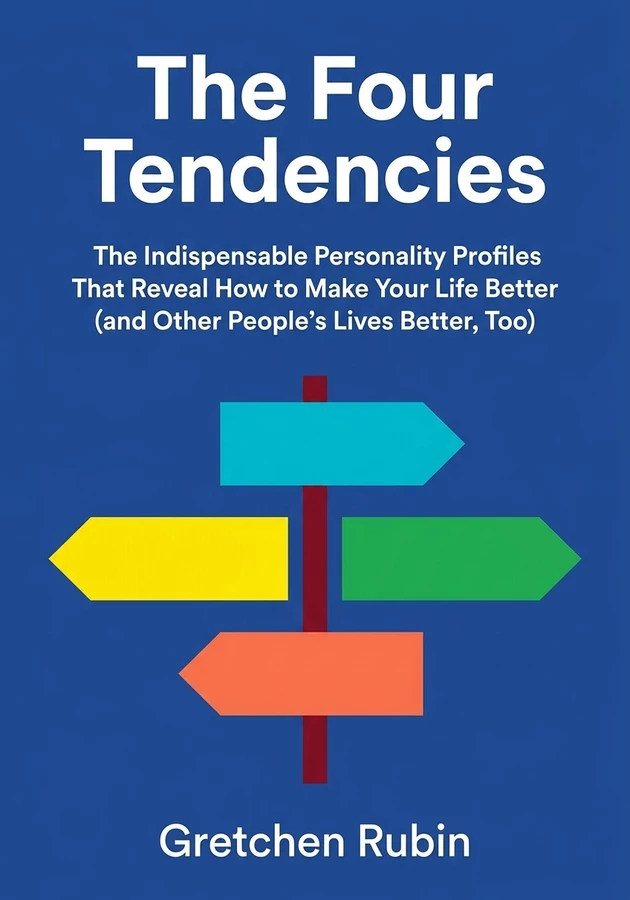 Book cover of The Four Tendencies by Gretchen Rubin — critical summary review on 12min