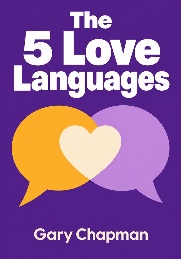 Book cover of The 5 Love Languages by Gary Chapman — critical summary review on 12min
