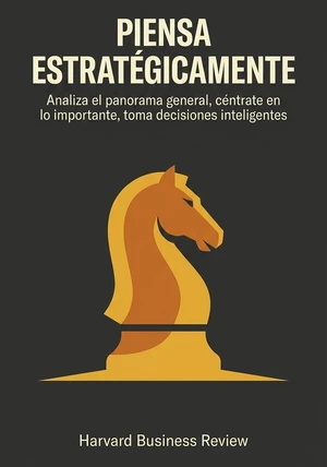 Portada del libro Piensa Estratégicamente, de Harvard Business Review — resumen crítico y reseña en 12min