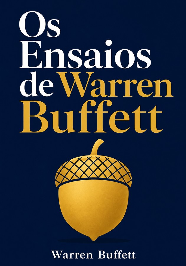 Capa do livro Os Ensaios de Warren Buffett, de Warren Buffett — resumo e resenha crítica no 12min