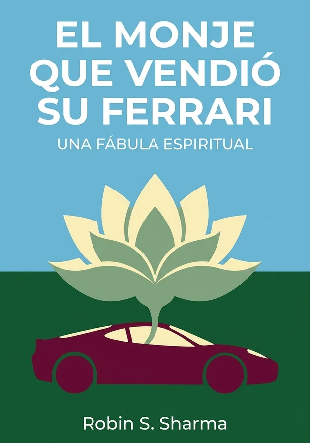 Portada del libro El monje que vendió su Ferrari , de Robin S. Sharma — resumen crítico y reseña en 12min