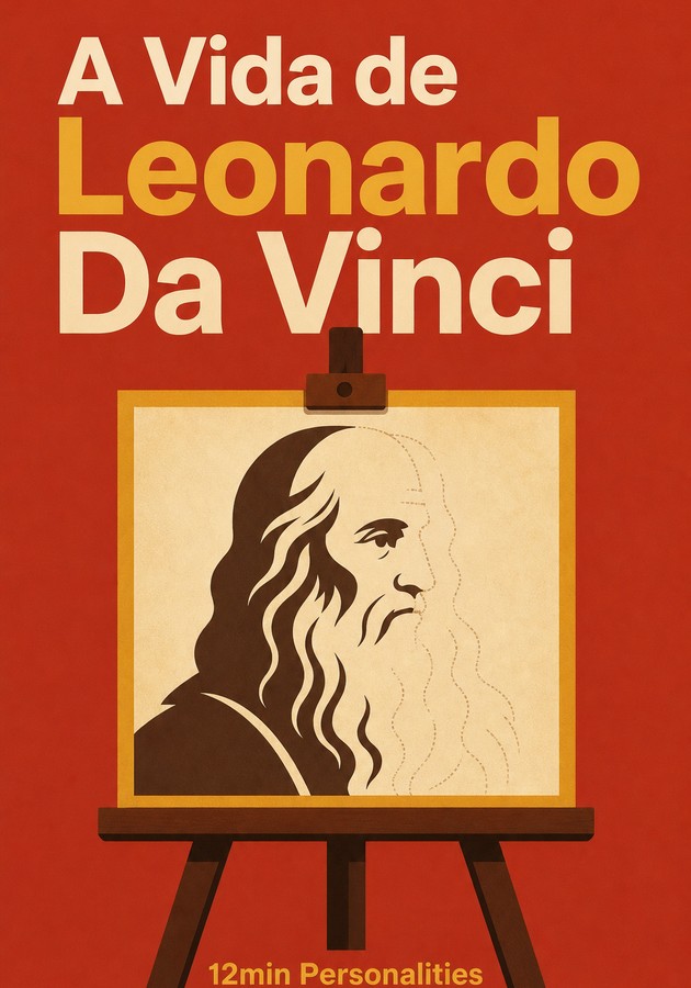 Capa do livro A Vida de Leonardo Da Vinci, de 12min Personalities — resumo e resenha crítica no 12min