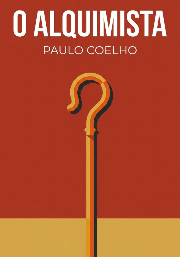 Capa do livro O Alquimista, de Paulo Coelho — resumo e resenha crítica no 12min