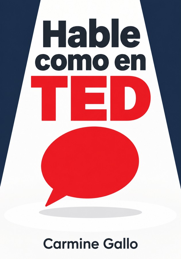 Portada del libro Hable como en TED, de Carmine Gallo — resumen crítico y reseña en 12min