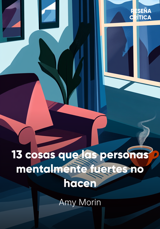 Portada del libro 13 cosas que las personas mentalmente fuertes no hacen, de Amy Morin — resumen crítico y reseña en 12min